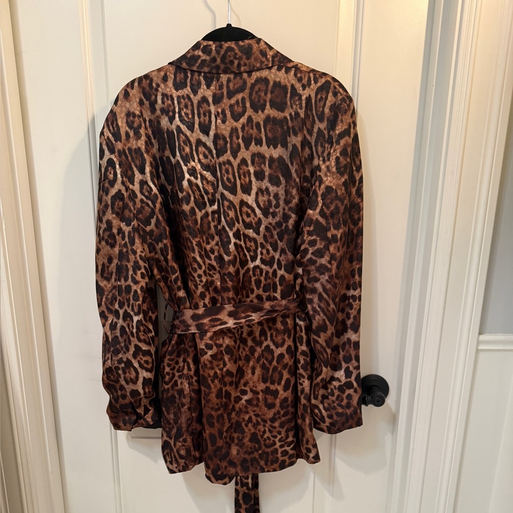 Zara Leopard Print Blazer - Picture 6 of 6
